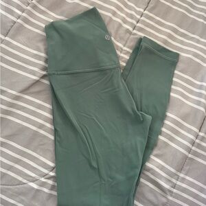 lululemon athletica turquoise align leggings